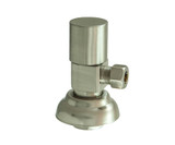 Mountain Plumbing Contemporary Round Handle with 1/4 Turn Ceramic Disc Cartridge Valve - Lead Free - Angle (1/2" Compression) - French Gold - MT6004-NL/FG
