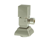 Mountain Plumbing Contemporary Square Handle with 1/4 Turn Ceramic Disc Cartridge Valve - Lead Free - Angle (1/2" Compression) - Champagne Bronze - MT5004-NL/CHBRZ