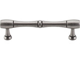 Top Knobs M727-96 PTA Nouveau Bamboo Appliance Door Pull 3 3/4" (c-c) - Pewter Antique