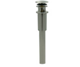 Mountain Plumbing EZ-CLICK™ Soft Touch Dome Round Lavatory Sink Drain - With Overflow - White - MT745-3/WH