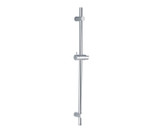Mountain Plumbing  MT9SRW/FG Wall Mounted Shower Rail with Bottom Outlet Integral Waterway – Round - French Gold