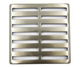 Mountain Plumbing  MT608/PN Select Series Shower Drains - Lines Shower Grid - Polished Nickel