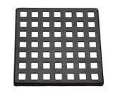 Mountain Plumbing  MT607/MB Select Series Shower Drains - Squares Shower Grid - Matte Black