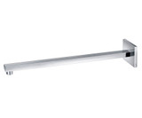 Mountain Plumbing Rectangular Wall Rain Shower Arm (16") - Matte Black - MT27-16/MB