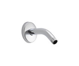 Mountain Plumbing  MT20-6/BL Shower Arm with 45° Bend (6") - Black