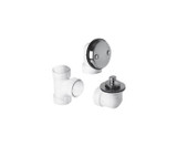 Mountain Plumbing Plumber's Half Kit with Economy Lift & Turn Trim (Two Hole Face Plate) - Black Nickel - BDWPLTP/BN