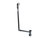 Mountain Plumbing Exposed Direct Outlet Bath Waste & Overflow with Swivel Neck & EZ-Click™ Drain - Chrome - BDEXP2/CPB
