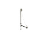 Mountain Plumbing Clawfoot Style Bath Waste & Overflow with Brass Plug and Chain (Brass Body) - Polished Copper - BDPCCFT22/PCP