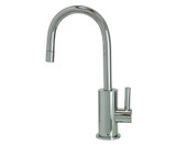 Mountain Plumbing  MT1843-NL/PEW Cold Water Dispenser Faucet with Contemporary Round Body & Handle - Pewter