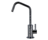 Mountain Plumbing  MT1823-NL/PVDPN Cold Water Dispenser Faucet with Contemporary Round Body & Handle (120° Spout) - PVD Polished Nickel