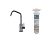 Mountain Plumbing Cold Water Dispenser Faucet with Contemporary Round Body & Handle (120° Spout) & Mountain Pure® Water Filtration System - Oil Rubbed Bronze - MT1823FIL-NL/ORB