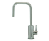 Mountain Plumbing  MT1833-NL/WH Cold Water Dispenser Faucet with Contemporary Round Body & Handle (90° Spout) - White