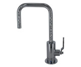 Mountain Plumbing Cold Water Dispenser Faucet with Contemporary Round Body & Industrial Lever Handle (90° Spout) - Chrome - MT1833-NLIH/CPB