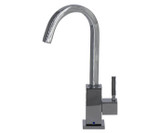 Mountain Plumbing  MT1883-NL/PEW Cold Water Dispenser Faucet with Contemporary Square Body - Pewter