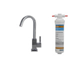 Mountain Plumbing Cold Water Dispenser Faucet with Contemporary Square Body & Mountain Pure® Water Filtration System - Chrome - MT1883FIL-NL/CPB