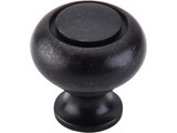 Top Knobs Ring 1 1/4" Diameter Round Knob, Patina Black - M599