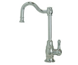 Mountain Plumbing Cold Water Dispenser Faucet with Traditional Double Curved Body & Curved Handle - Pewter - MT1873-NL/PEW