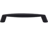 Top Knobs M572 BLK Nouveau II Rung Door Pull 5 1/16" (c-c) - Flat Black