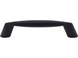Top Knobs Rung 3 3/4" Center to Center Bar Pull, Flat Black - M569