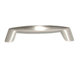 Top Knobs Rung 3 3/4" Center to Center Bar Pull, Brushed Satin Nickel - M567