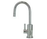 Mountain Plumbing  MT1840-NL/ULB Hot Water Faucet with Contemporary Round Body & Handle - Unlacquered Brass