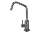 Mountain Plumbing  MT1820-NL/PVDBB Hot Water Faucet with Contemporary Round Body & Handle (120° Spout) - PVD Brushed Bronze