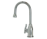 Mountain Plumbing Hot Water Faucet with Modern Curved Body & Handle - Pewter - MT1800-NL/PEW