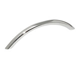 Top Knobs M544 PC Nouveau II Curved Door Pull 5 1/16" (c-c) - Polished Chrome