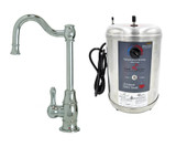 Mountain Plumbing Hot Water Faucet with Traditional Double Curved Body & Little Gourmet® Premium Hot Water Tank - English Bronze - MT1870DIY-NL/EB