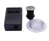 Mountain Plumbing Round "Classic" Waste Disposer Air Switch with Direct Plug-In - PVD Brushed Bronze - MT951/PVDBB