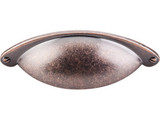 Top Knobs M497 AC Somerset Cup Door Pull 2 1/2" (c-c) - Antique Copper