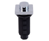 Mountain Plumbing Square Replacement "Deluxe" Raised Waste Disposer Air Switch Button - Stain Chrome - MT963R/SC