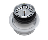 Mountain Plumbing Waste Disposer Flange and Stopper Strainer - Biscuit - MT200EV/BT
