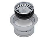 Mountain Plumbing  MT202/IW Garbage Disposer Strainer & Stopper with Extended Flange - Ice White