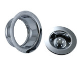 Mountain Plumbing Stopper & Strainer with Flange for Waste Disposer - Polar White - MT120EV/PW