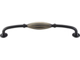 Top Knobs Tuscany 8 13/16" Center to Center Bar Pull, Dark Antique Brass - M467