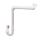 Mountain Plumbing Space Saving Trap for Single Bowl Kitchen Sinks - STEALTHTRAP