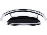 Top Knobs Somerset 3" Center to Center Cup/Bin Pull, Polished Chrome - M359