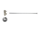 Mountain Plumbing Toilet Supply Kit - Contemporary Lever Handle with 1/4 Turn Ceramic Disc Cartridge Valve - Angle, Flat Head Riser - Antique Copper - MT5820L-NL/ACP