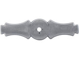 Top Knobs Celtic Backplate 3 5/8", Light Pewter - M172
