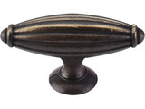 Top Knobs Tuscany 2 7/8" Length Bar Knob, Dark Antique Brass - M156