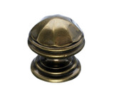 Top Knobs London 1 1/4" Diameter Round Knob, German Bronze - M24