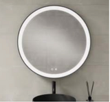 Lucena Bath  87683 36" Black Alex Mirror with LED