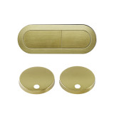 Swiss Madison SM-CH04G Dual Push Button Toilet Flush Hardware - Brushed Gold (SM-1T254) Swiss Madison SM-CH04G Dual Push Button Toilet Flush Hardware - Brushed Gold (SM-1T254)