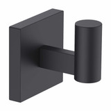 Fine Fixtures AC3HKBL Single Bathroom Robe Hook - Matte Black