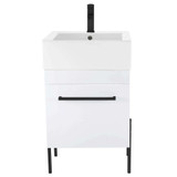 Fine Fixtures Concordia Vanity Cabinet 20 Inch Wide - White