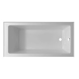 Fine Fixtures Drop In Bathtub 60 Inch X 30 Inch - Right Hand - BT104-R