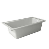 Fine Fixtures Drop In Bathtub 60 Inch X 30 Inch - Right Hand - BT104-R