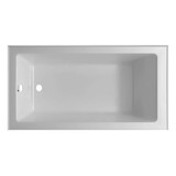 Fine Fixtures BT103-L Drop In Bathtub - Left Hand - 32 Inch X 66 Inch X 19 Inch Fine Fixtures BT103-L Drop In Bathtub - Left Hand - 32 Inch X 66 Inch X 19 Inch