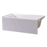 Fine Fixtures BTA106-R Bathtub With Apron - Right Hand - 48 Inch X 32 Inch X 21.5 Inch